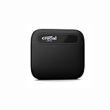 Crucial X6 2TB Portable SSD - Up to 800MB/s - PC and Mac - USB 3.2 USB-C...