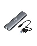 Anker PowerExpand M.2 NVMe and SATA SSD Enclosure Adapter, USB 3.1 Gen2...