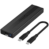 SABRENT USB 3.2 10Gbps Type C Tool Free Enclosure for M.2 PCIe NVMe and...