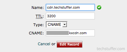Create a CNAME in DNS