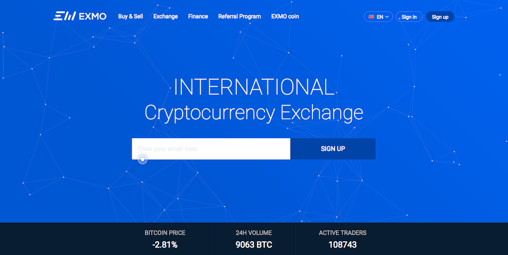EXMO Homepage