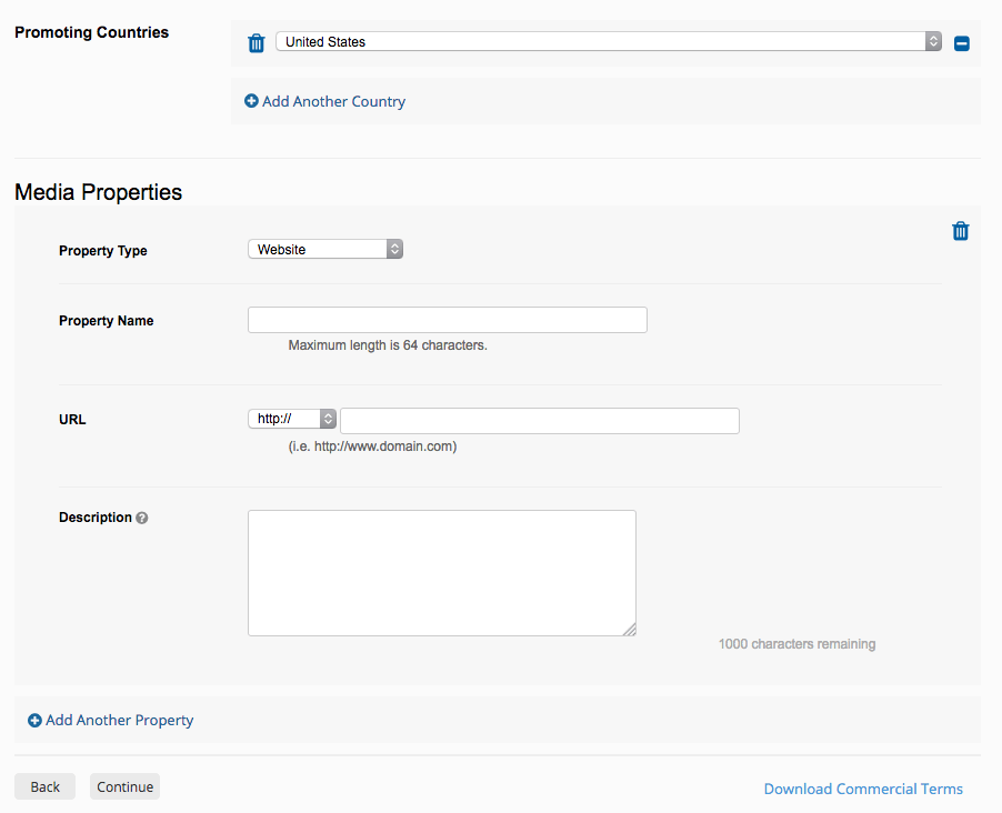 Microsoft Affiliate Account at Impact Radius