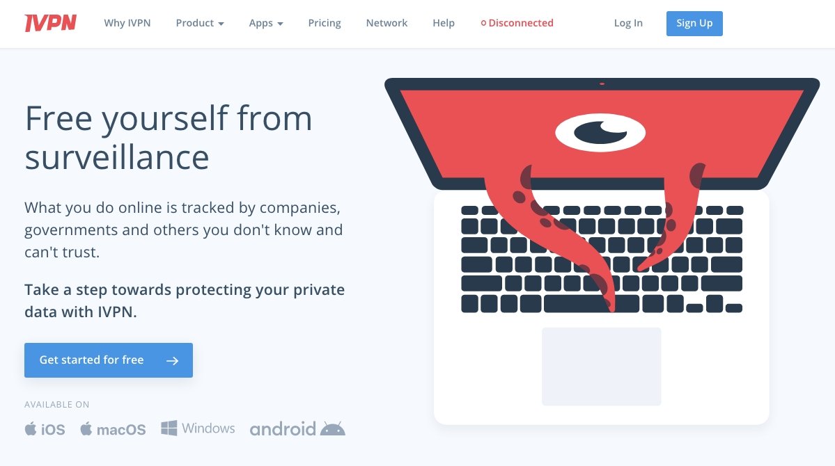 Privacy Focused VPN by IVPN