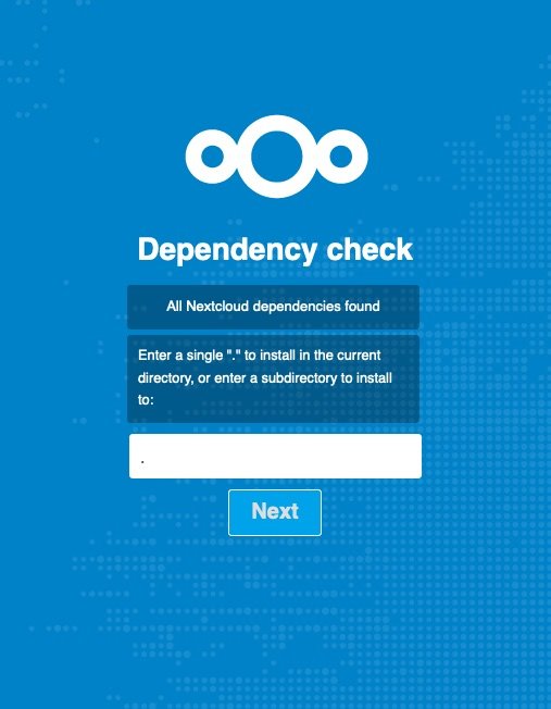 Installing Nextcloud on a Shared Server