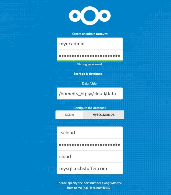 Nextcloud Installation on a Shared Server
