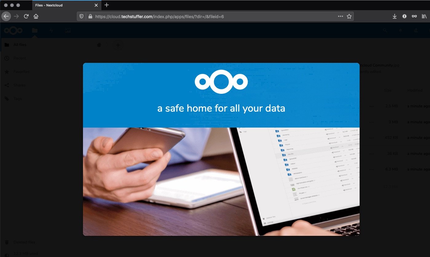 Nextcloud Installation