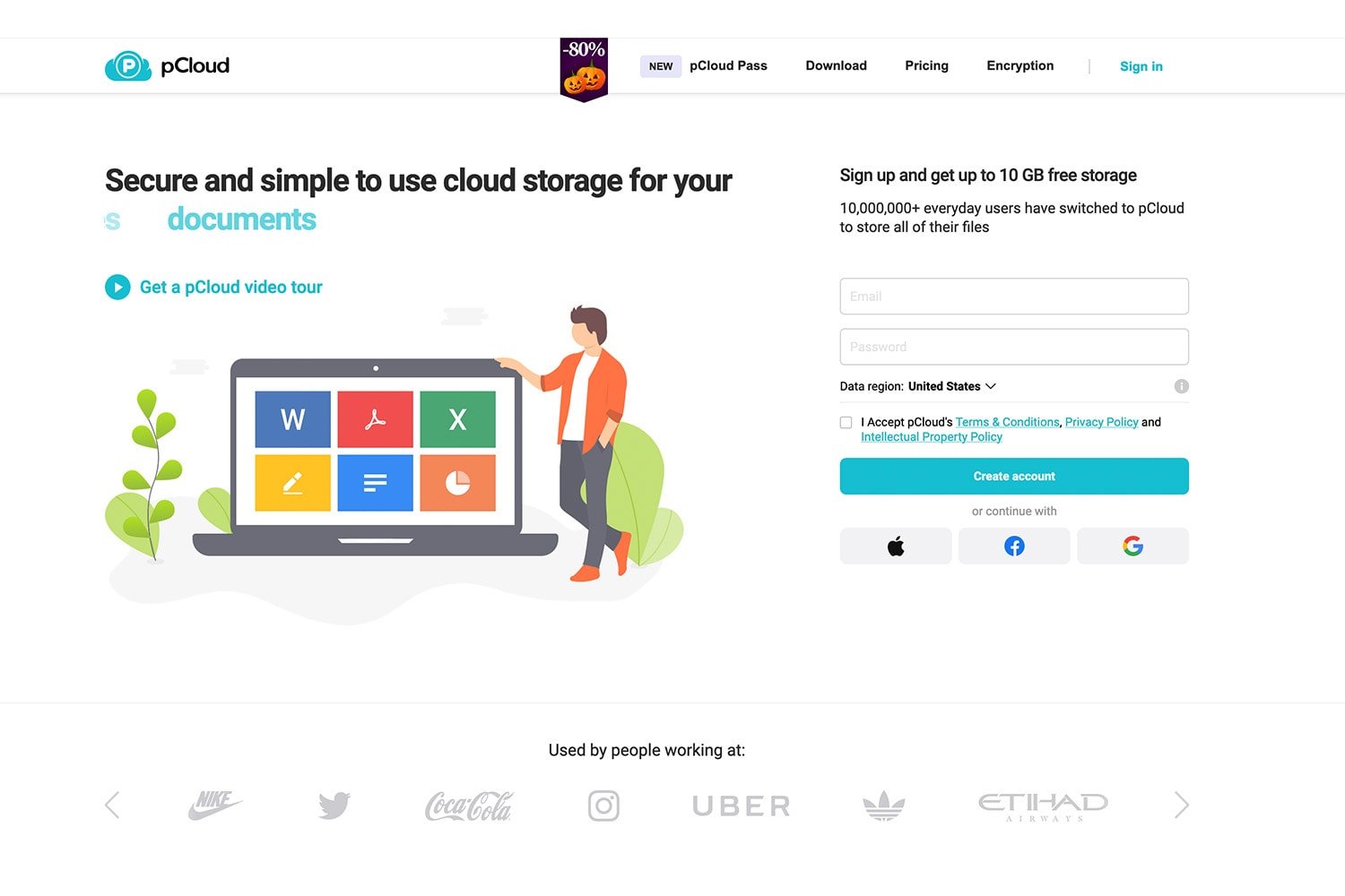 pCloud Encrypted Cloud Storage