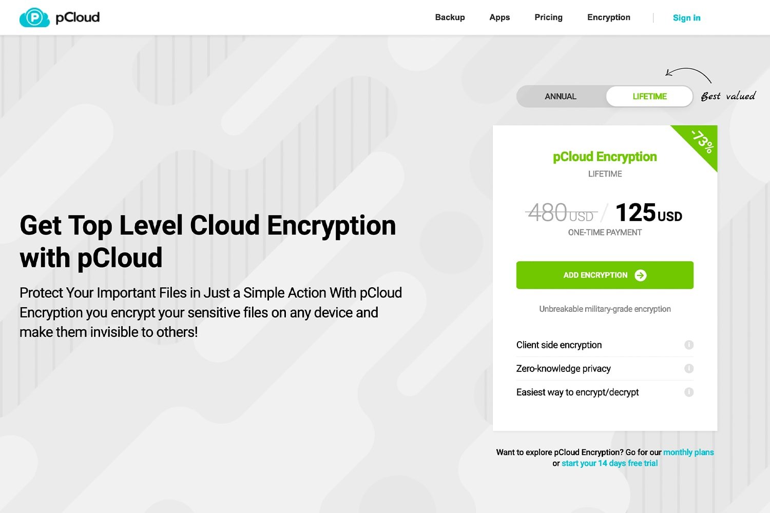 pCloud Crypto - End-to-end Encryption