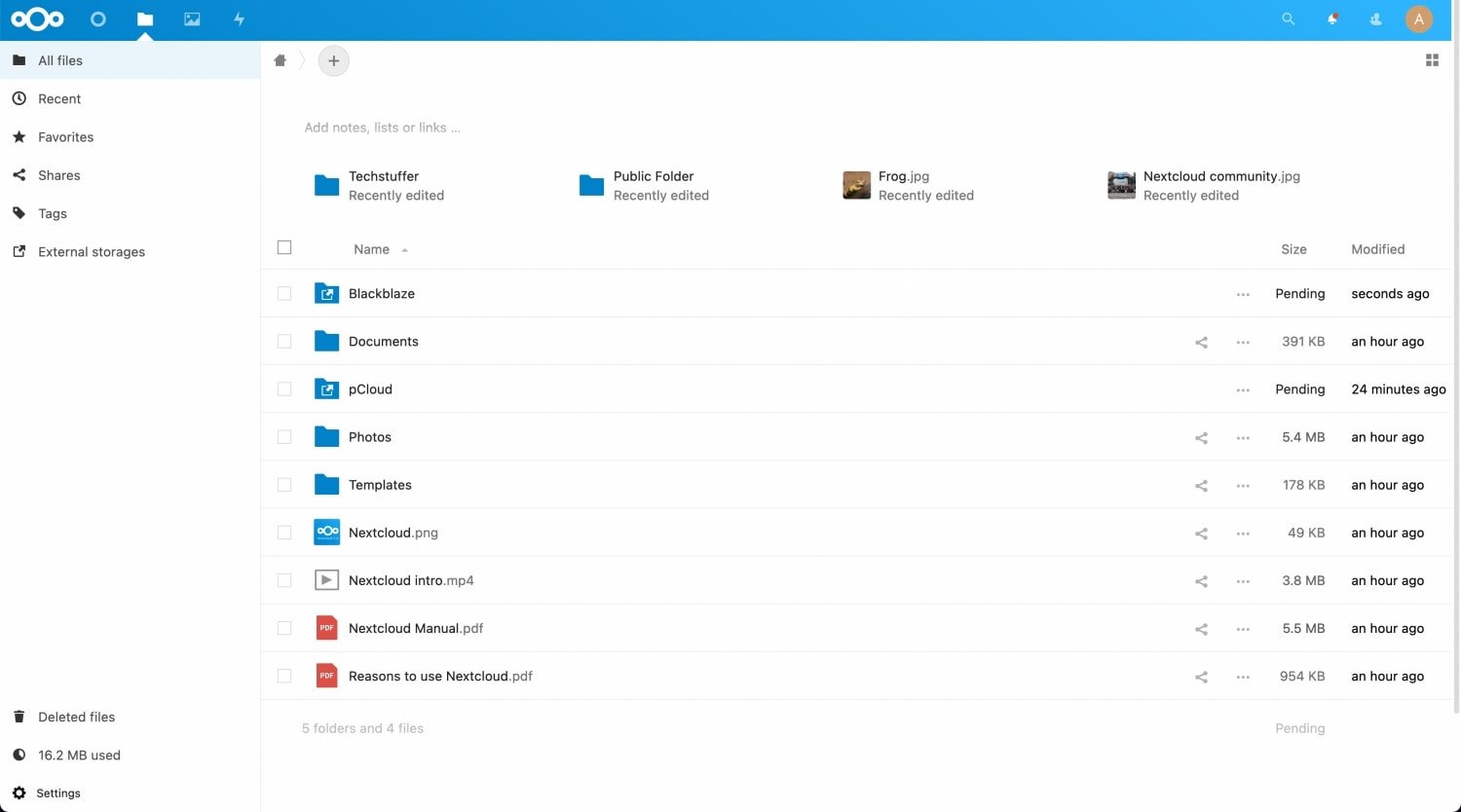 External Storage Nextcloud