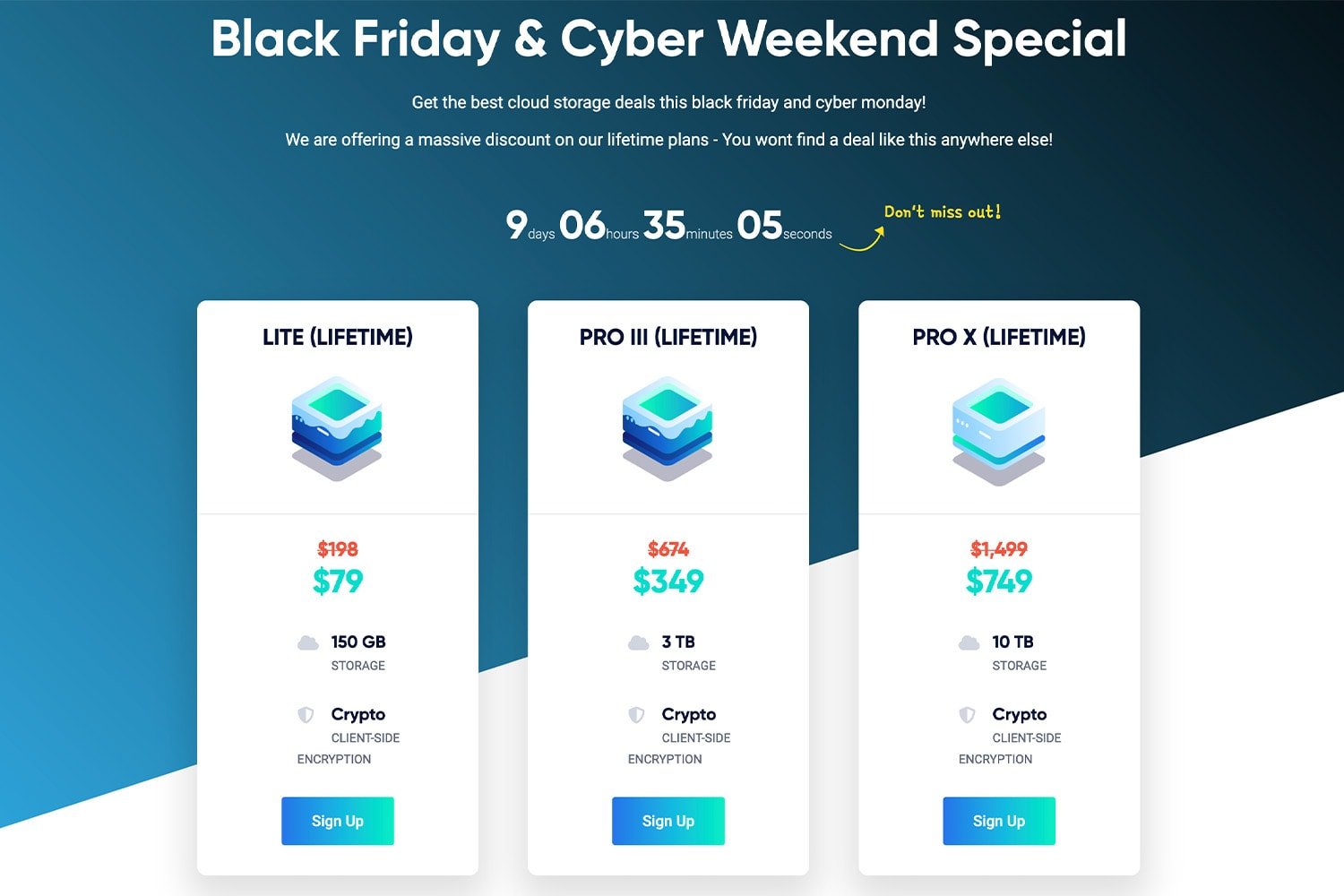 Icedrive Black Friday 2022