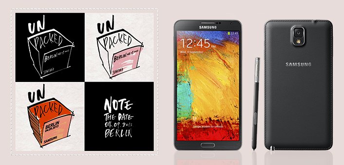 Samsung 2013 Unpacked Invitation Episode 2 and Galaxy Note 3