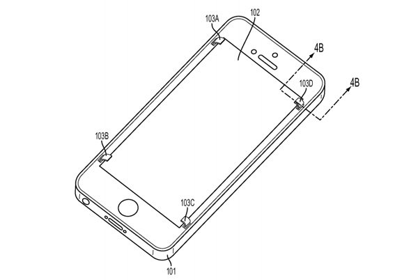 Apple screen fall protection