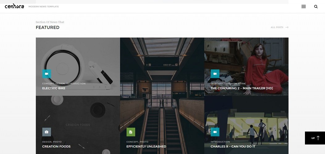 Centura WordPress Theme