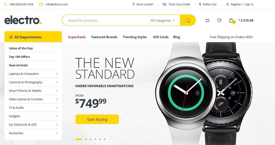 Electro WooCommerce Theme