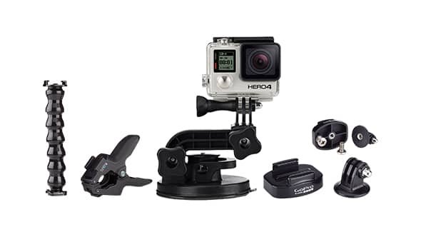 GoPro HERO4 Black Mounts Bundle