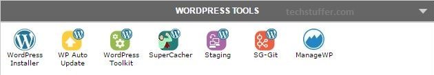 Installing WordPress on SiteGround
