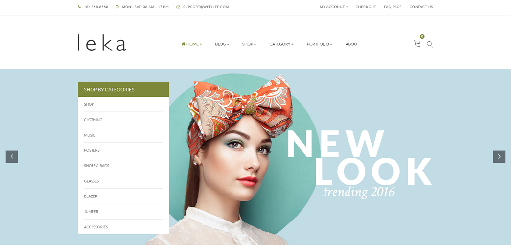 Leka WooCommerce Theme