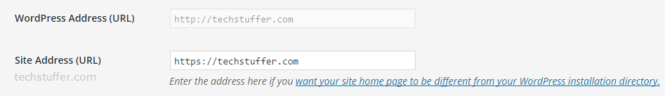 Change WordPress URL from HTTP to HTTPS