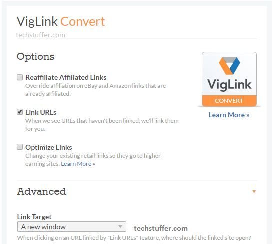 Optimizing VigLink Convert Settingsq
