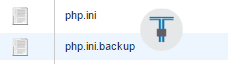 php file cPanel