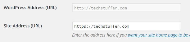 changing site URL