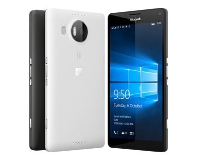 Lumia 950 XL color options