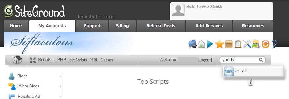Install YOURLS in cPanel