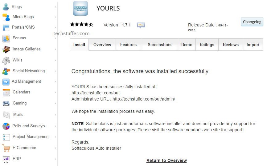 How to Install YOURLS in cPanel