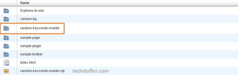 Install Random Keywords Generator